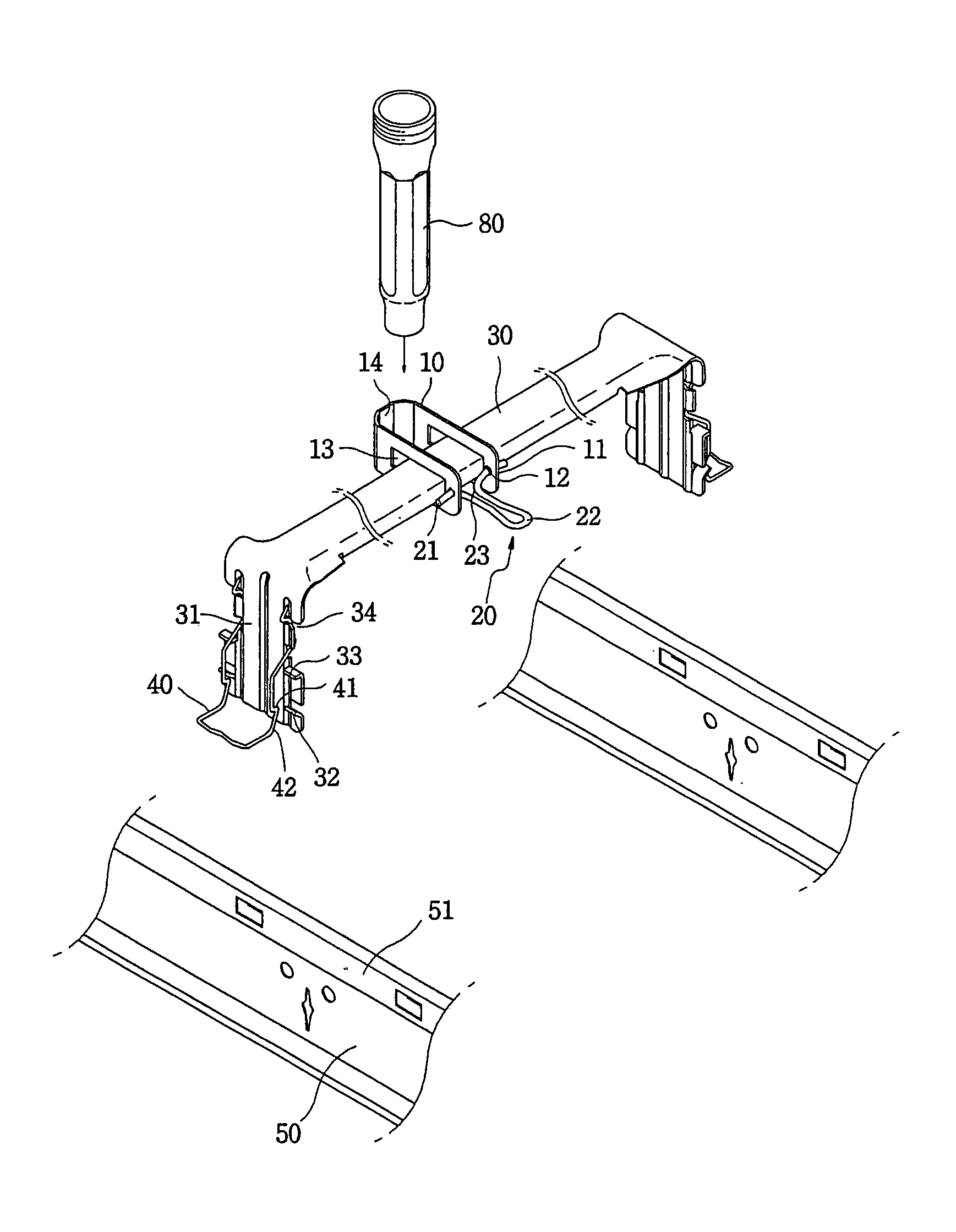 Mounting structure for sprinklers