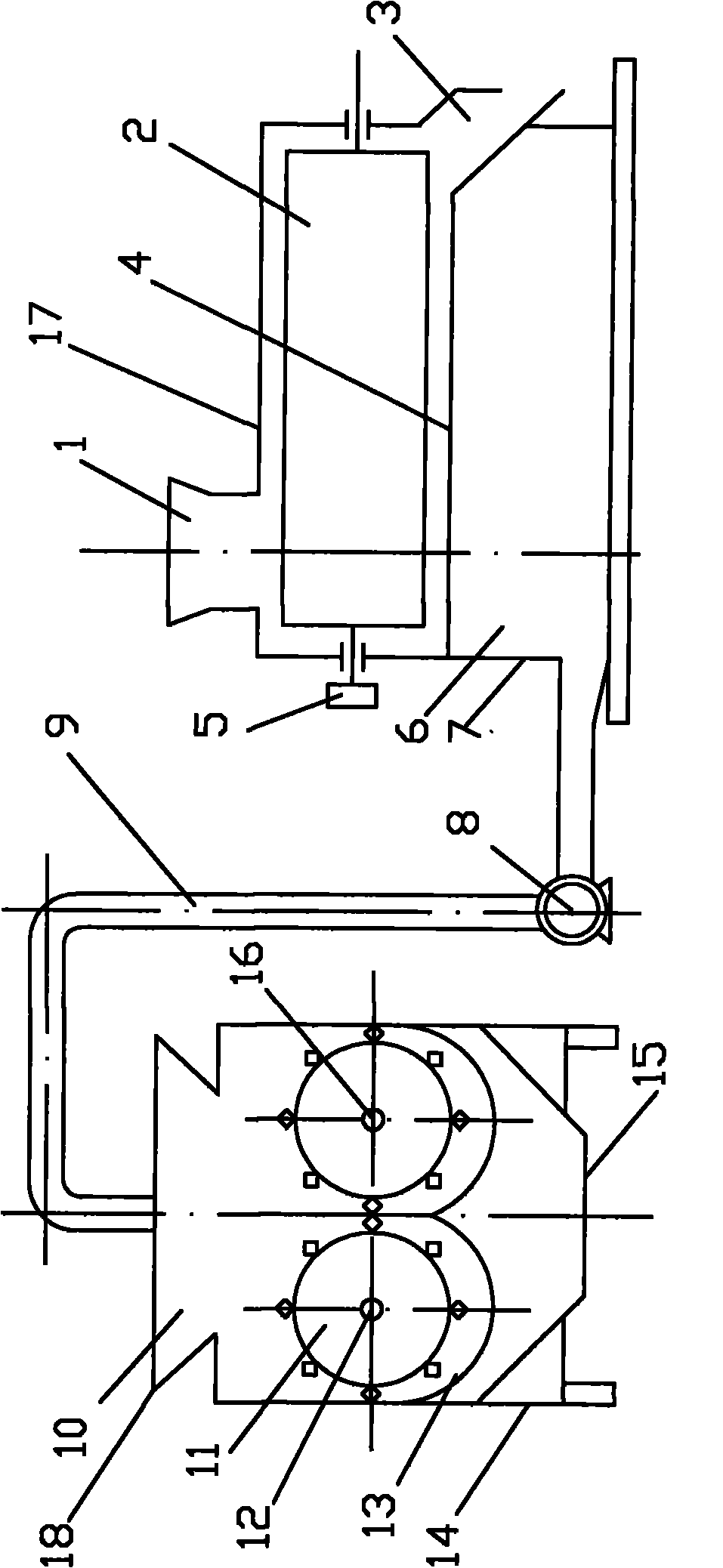 Rice hull biologic grain forming and rice milling machine