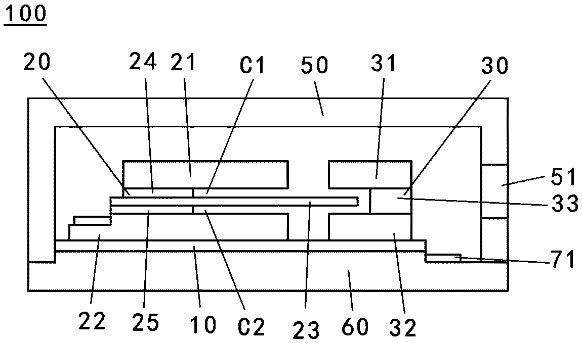 Low frequency negative stiffness capacitive sensor