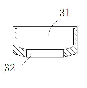 Cooling-type needle valve coupling with carbon deposition prevention effect