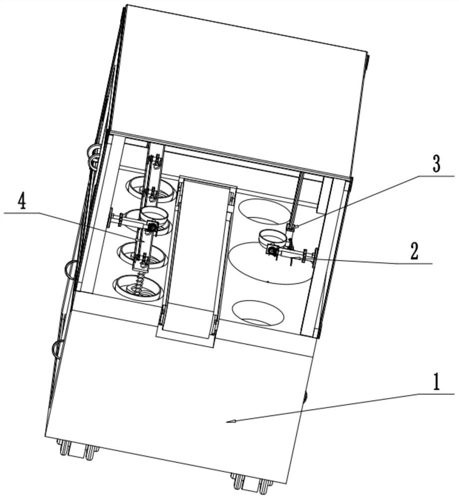 Automatic heating dish and rice containing device