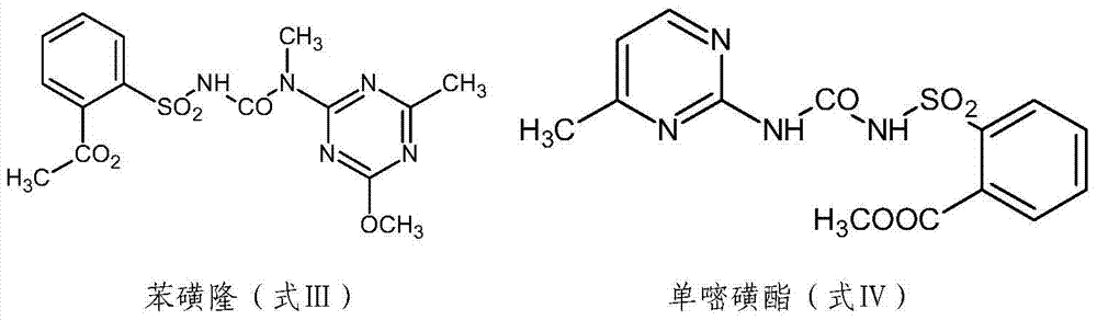 A herbicide composition containing pinoxaden and its application