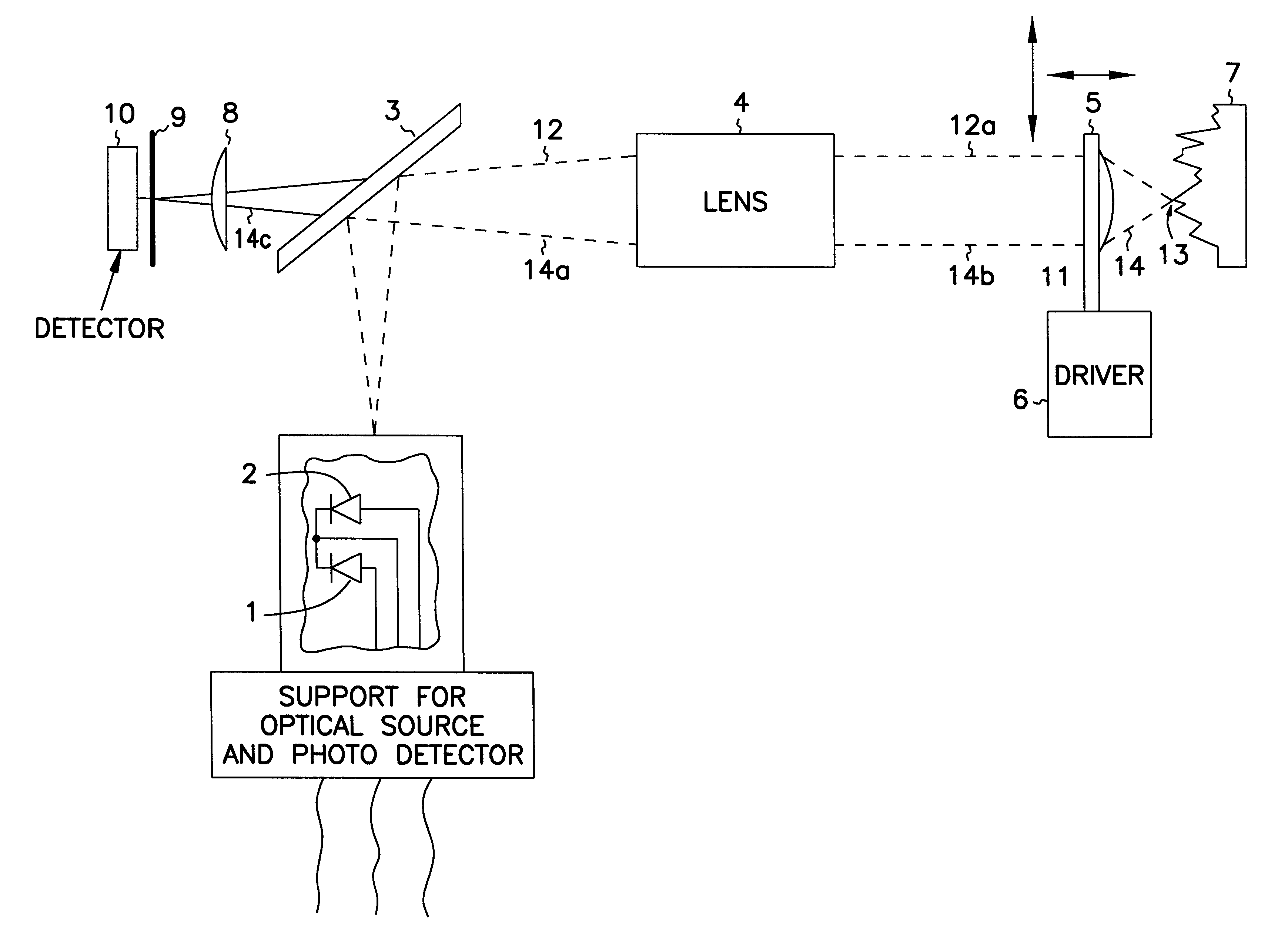 Scanning confocal microscope with objective lens position tracking