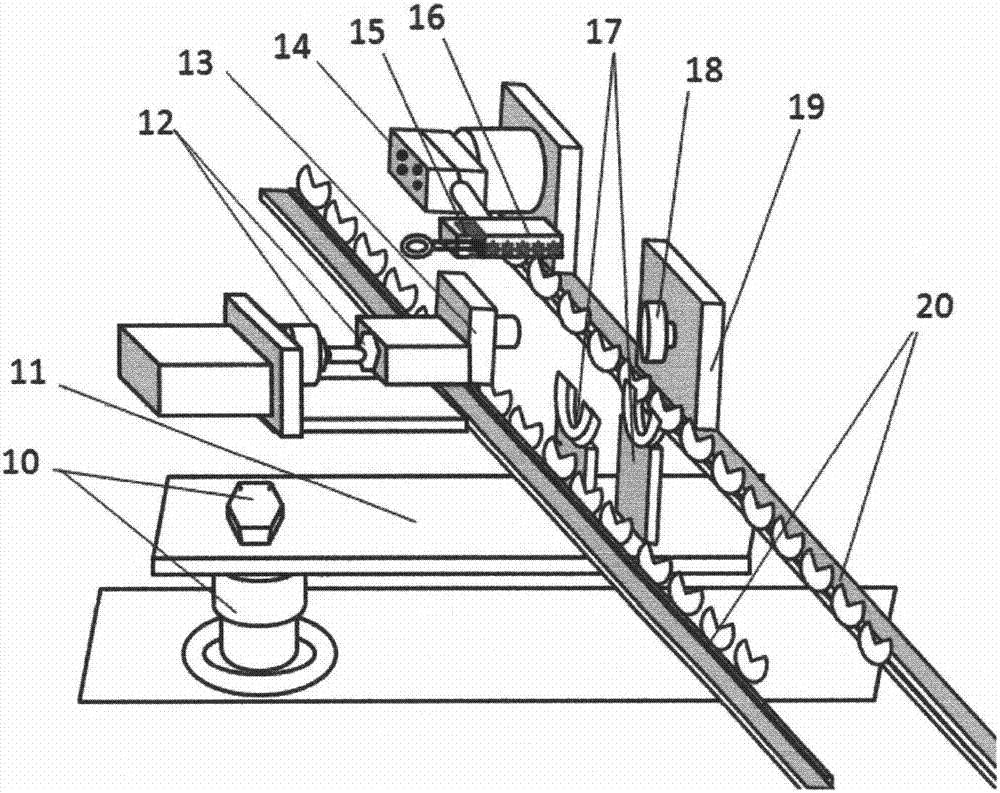 Flame wire printing machine structure