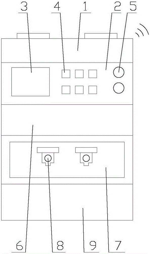 Machine used for producing water from air and having water quality monitoring function