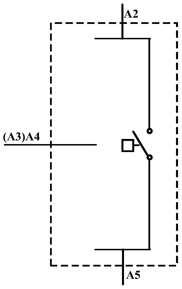 Half-bridge MMC sub-module topological structure