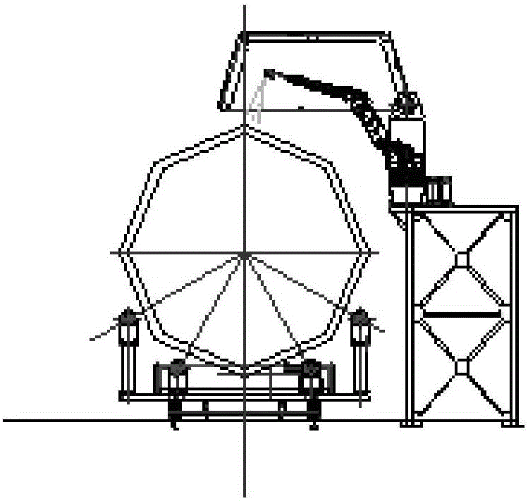 A spraying splash shielding device