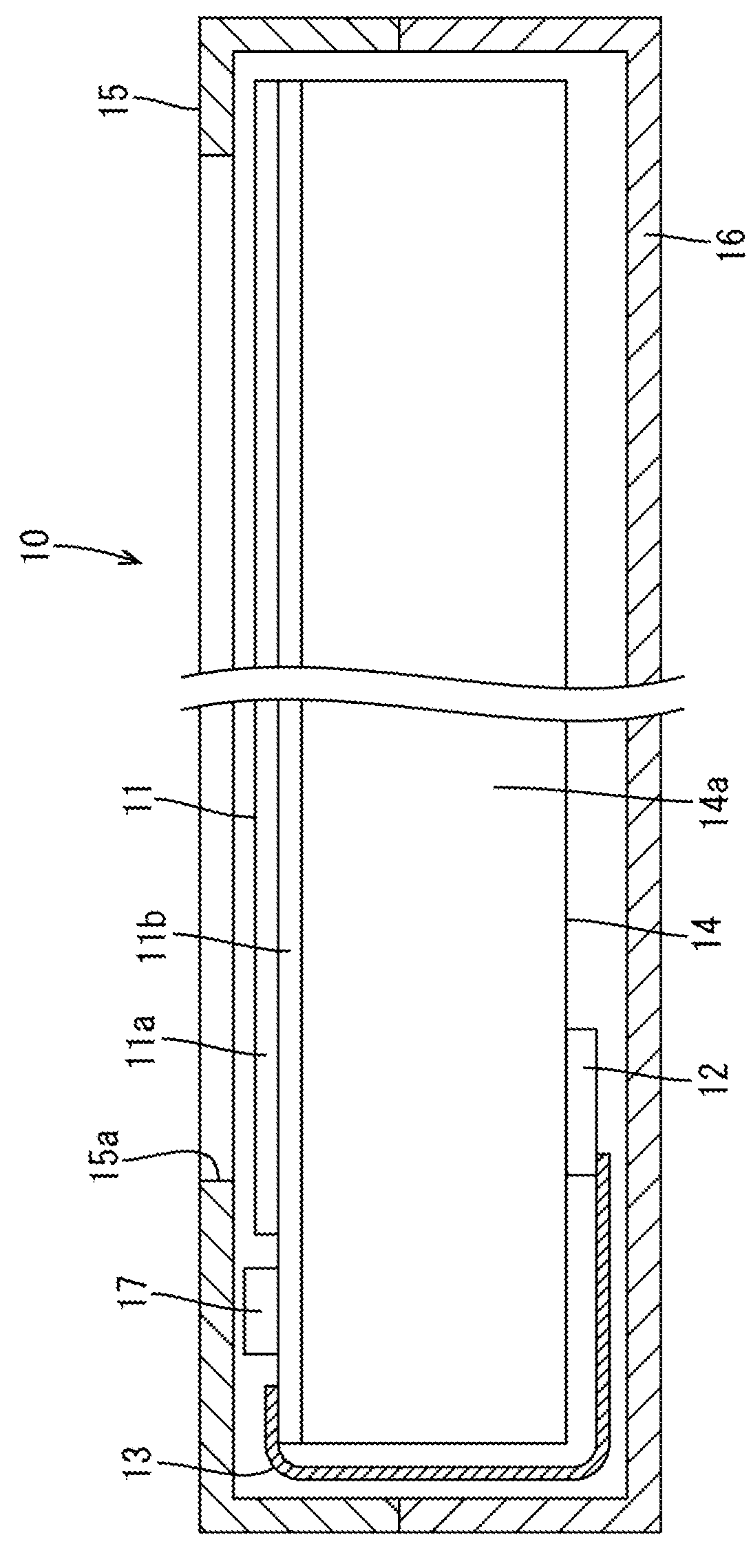 Display panel and method of producing display panel