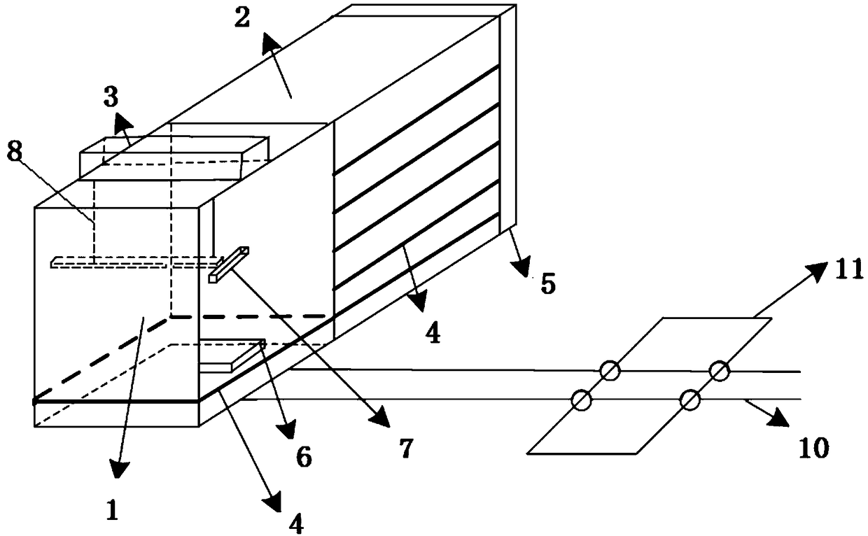 Steel plate storage device and method for finished stock storeroom of medium and thick plate rolling mill