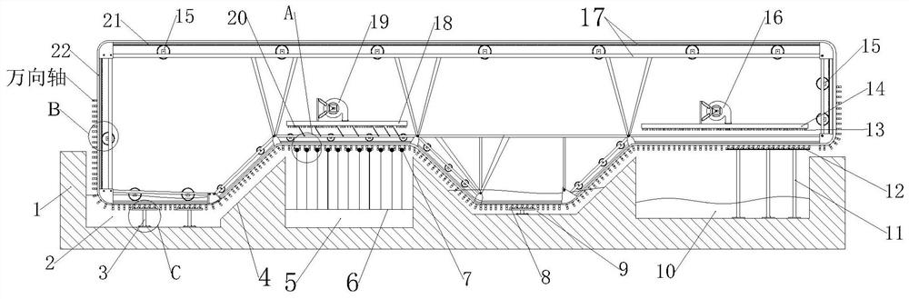 New energy automobile universal shaft recycling and remanufacturing repair process