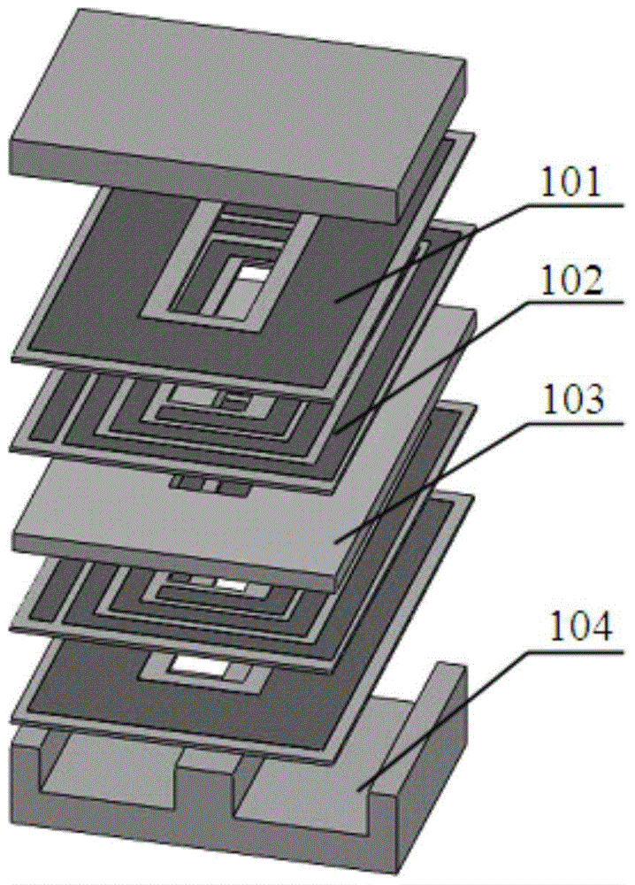 A full planar emi filter integrated structure composed of circular planar pcb coupled inductors