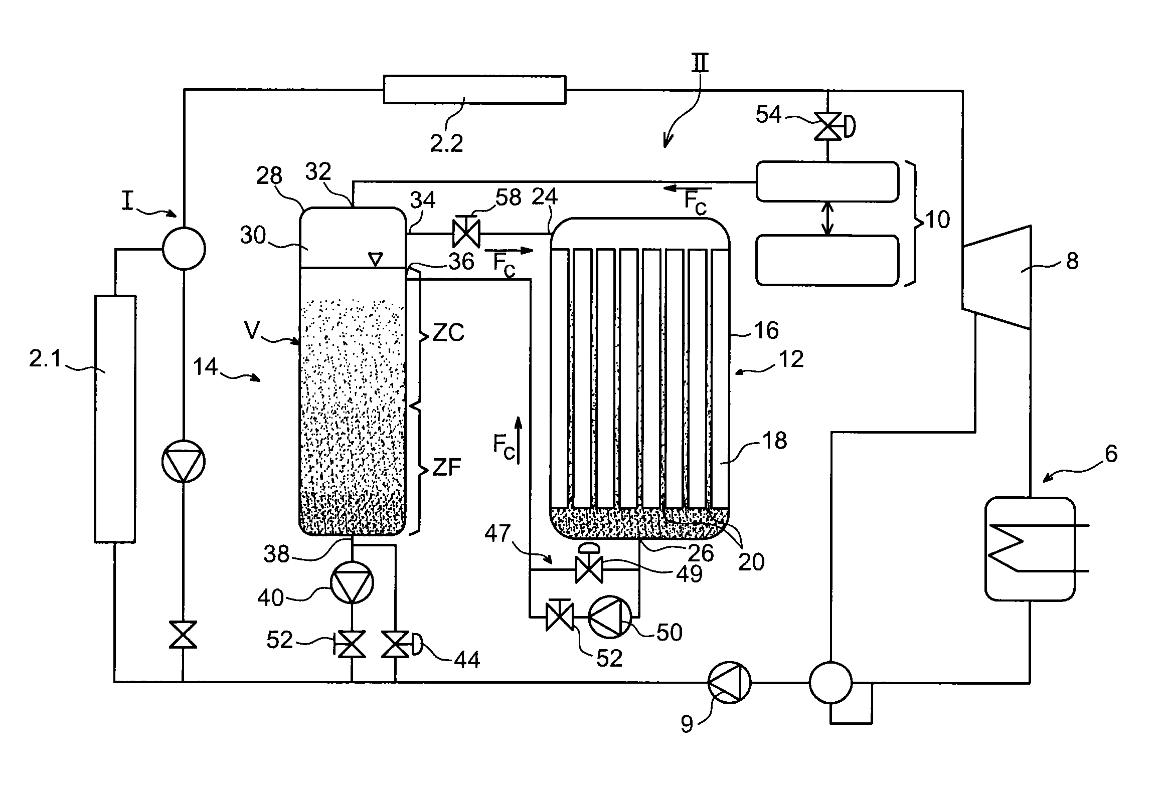 Steam heat storage system