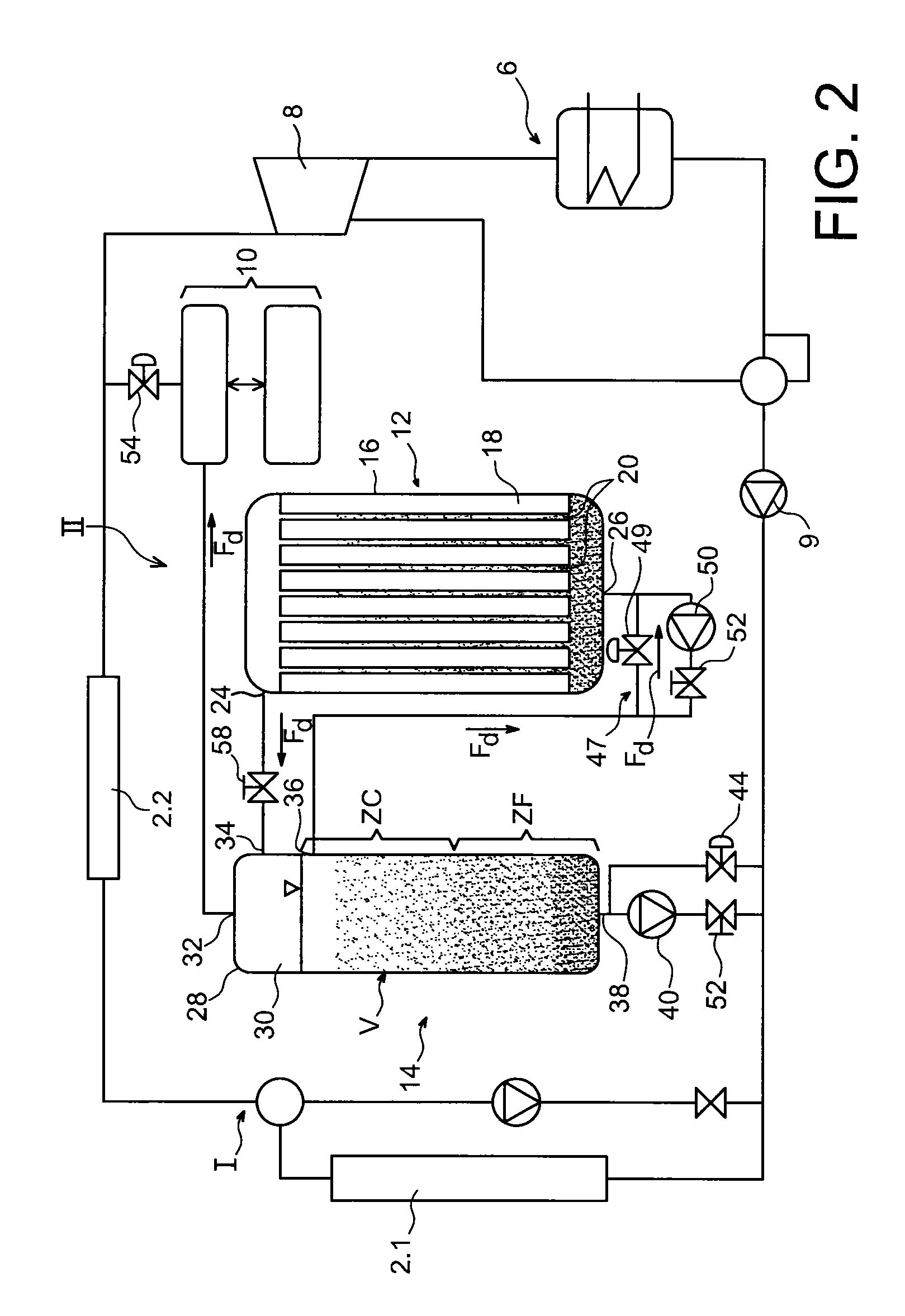 Steam heat storage system