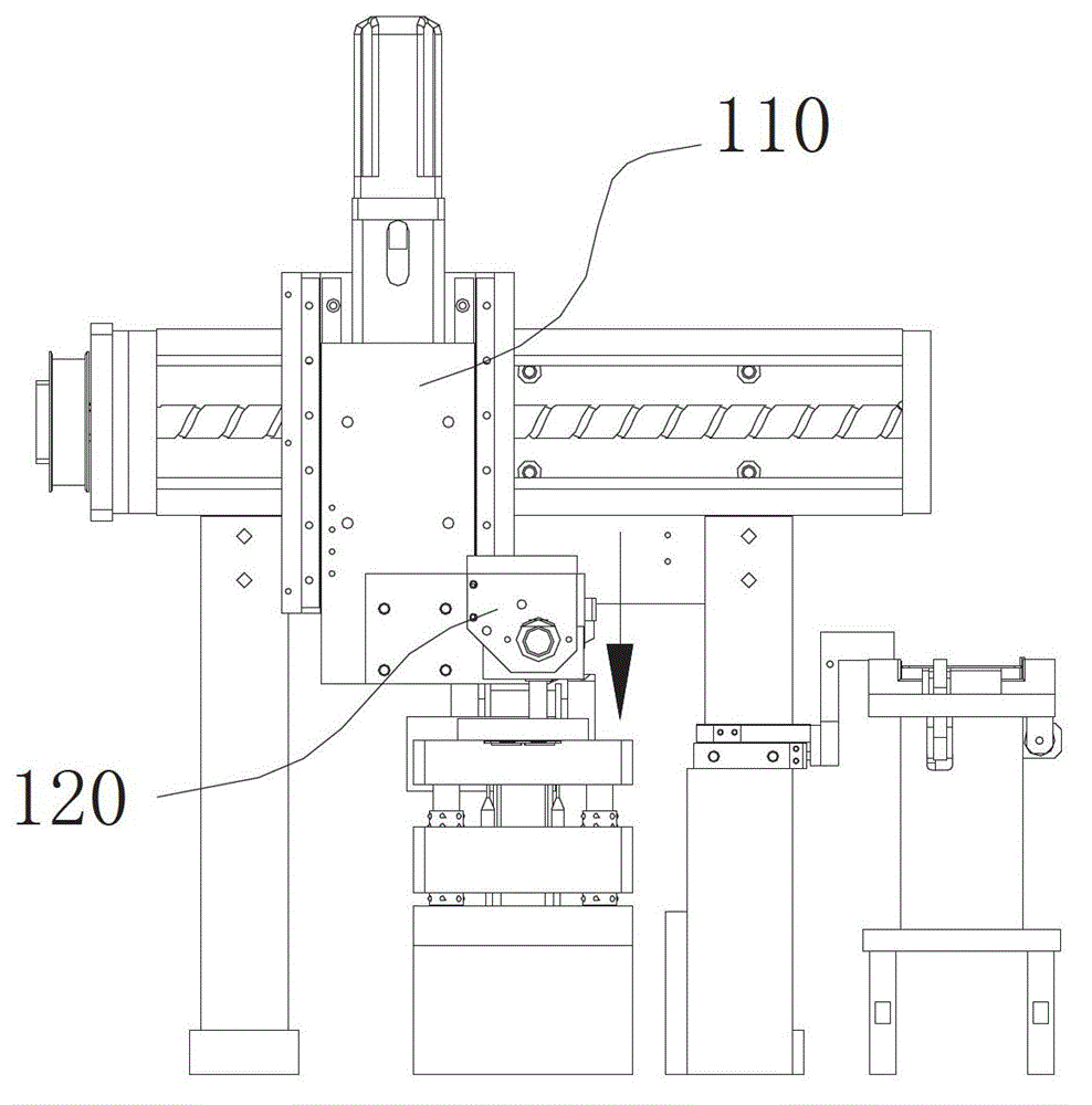 Chip welding method of dual-interface card and equipment thereof