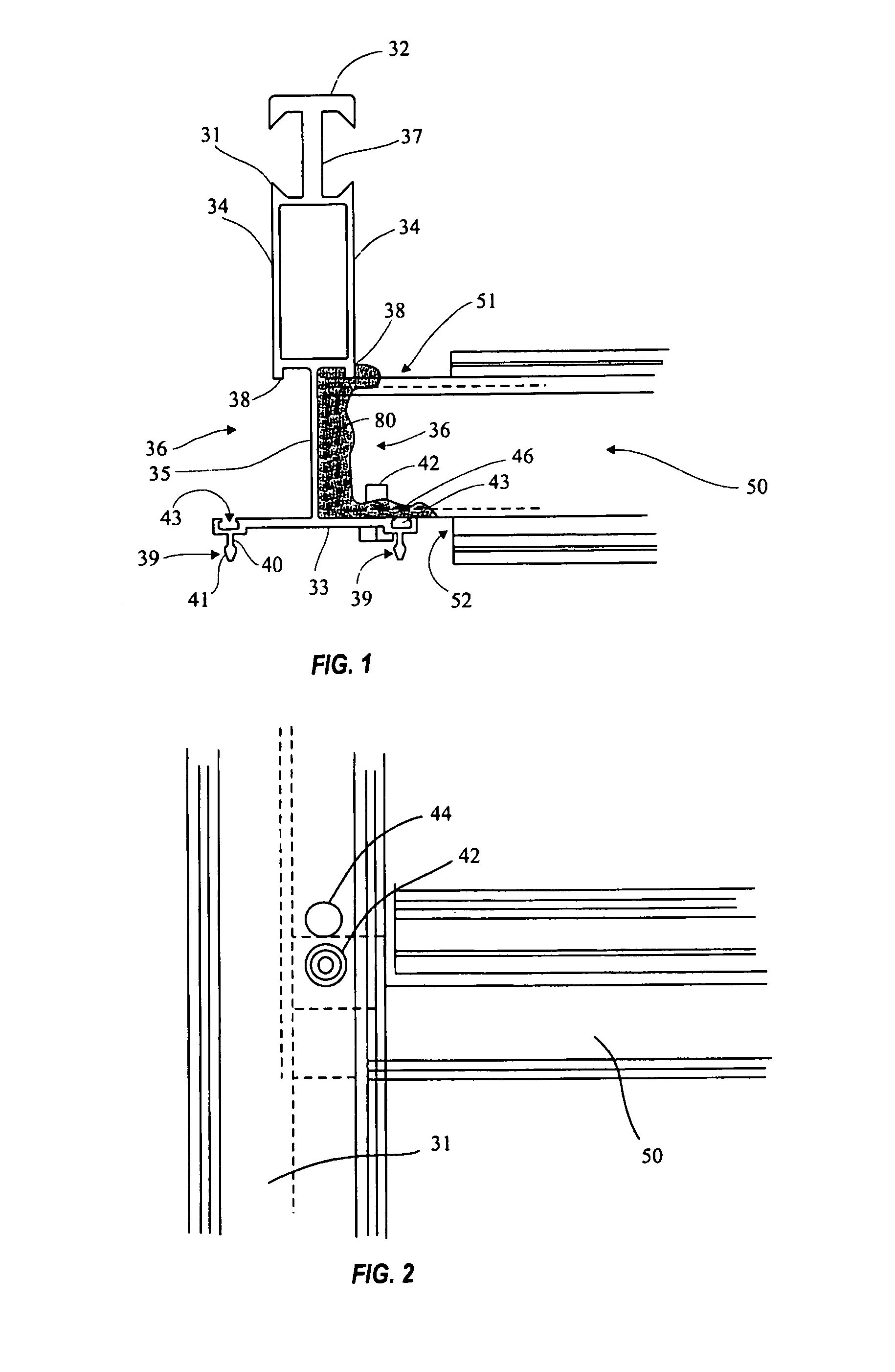 Tube-lock curtain wall system