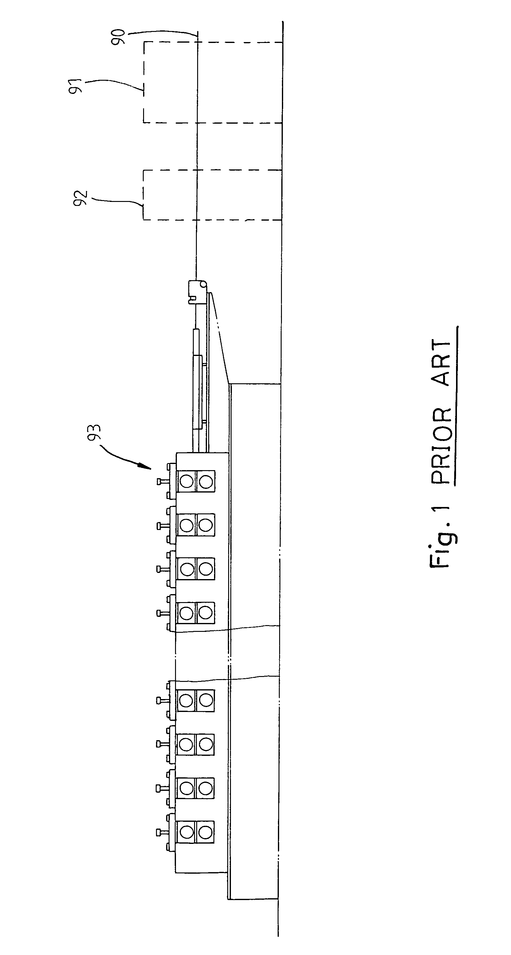 Roll forming and punching machine for metal sheet material