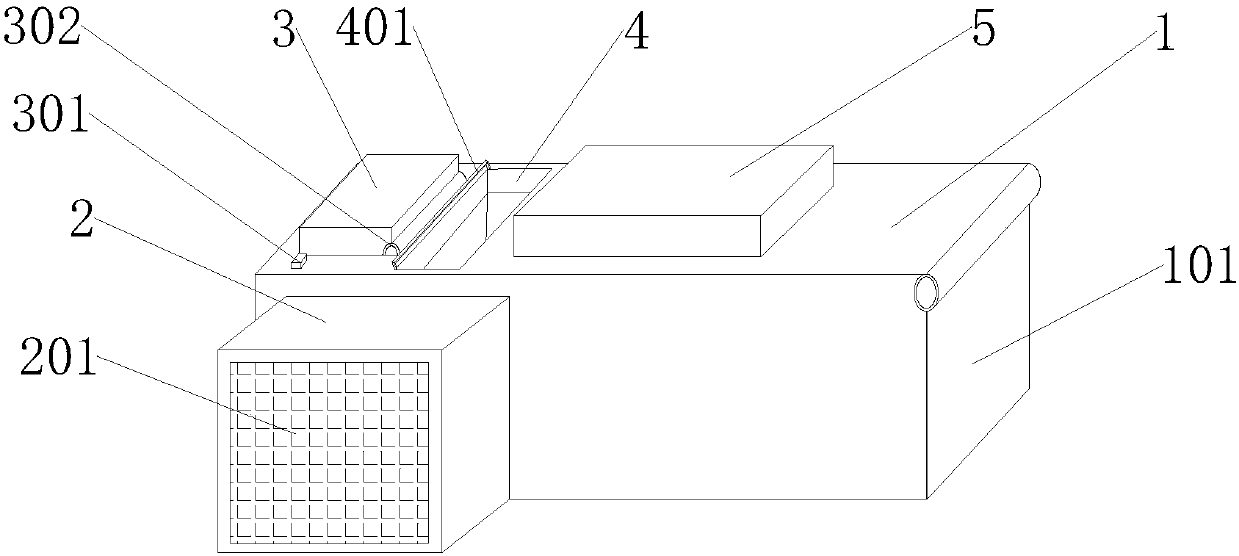 Anti-mildew tea leaf filling device