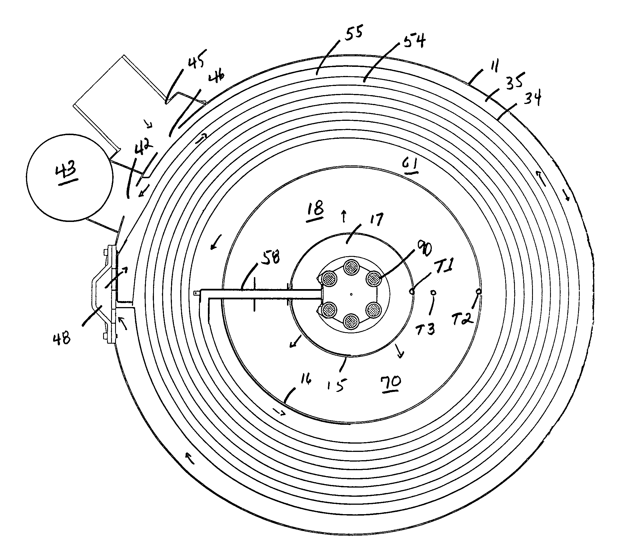 Electric catalytic oxidizer