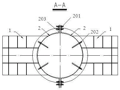 Anti-overturning structure for single-pier bridge girder