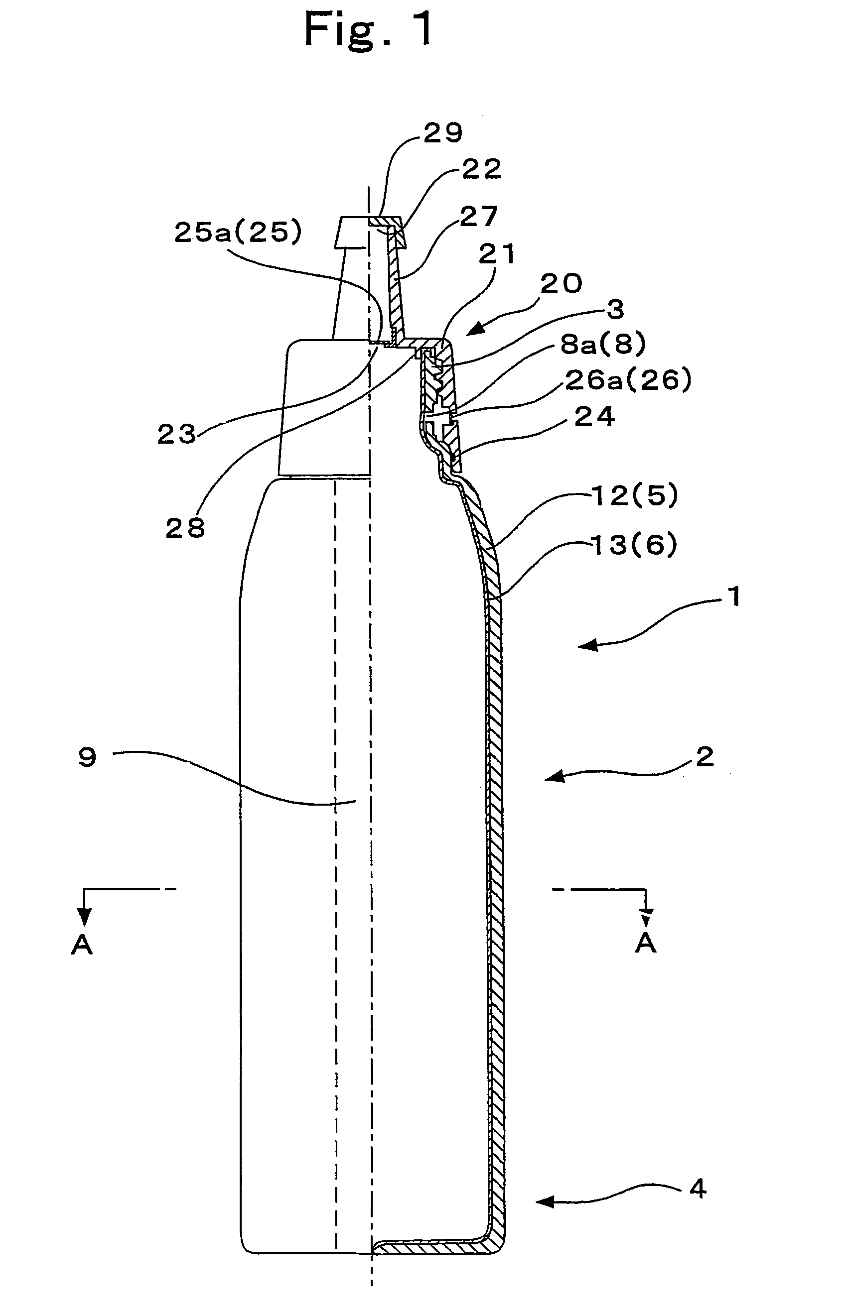 Extrusion container