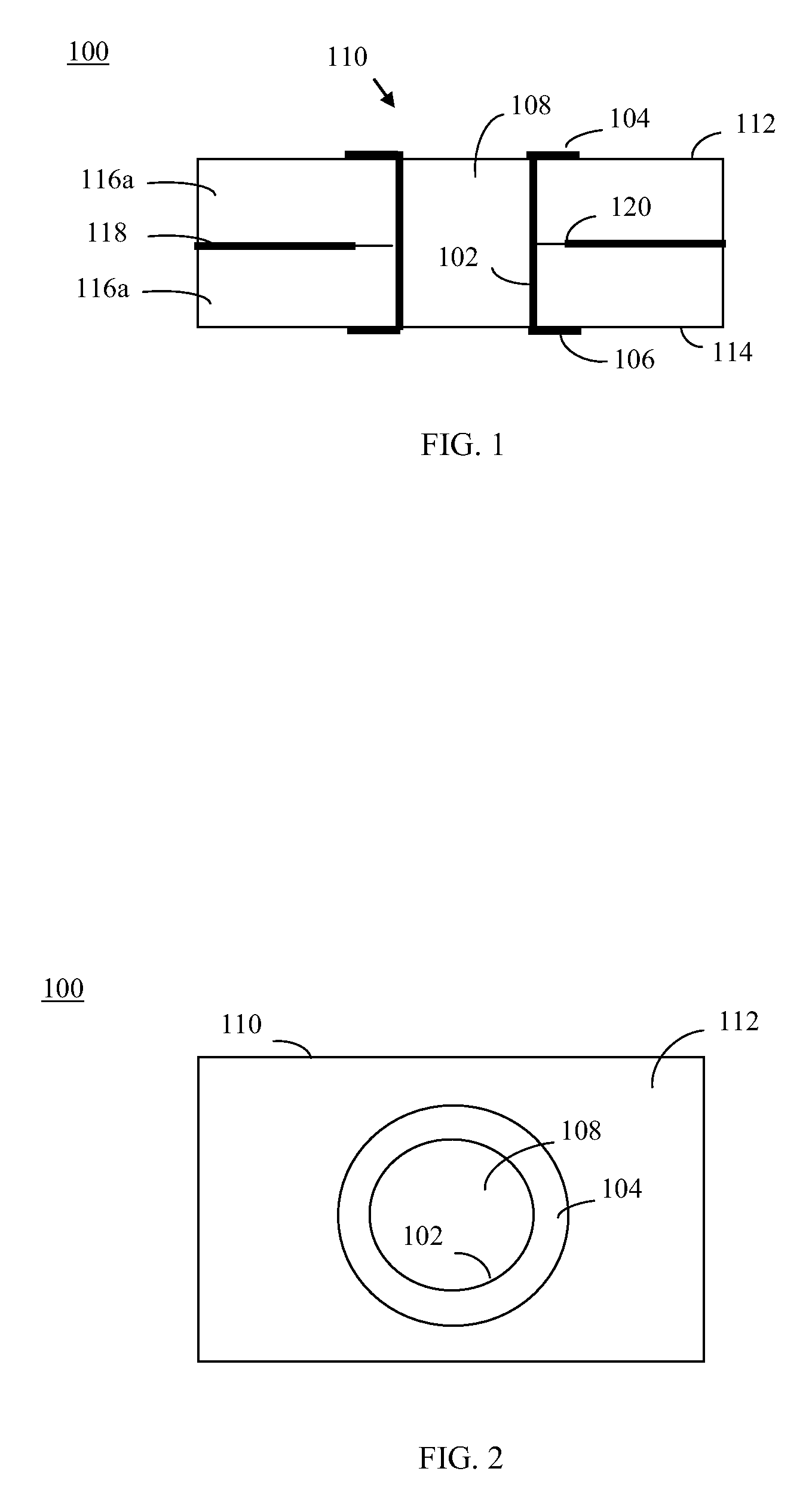 Via in via circuit board structure