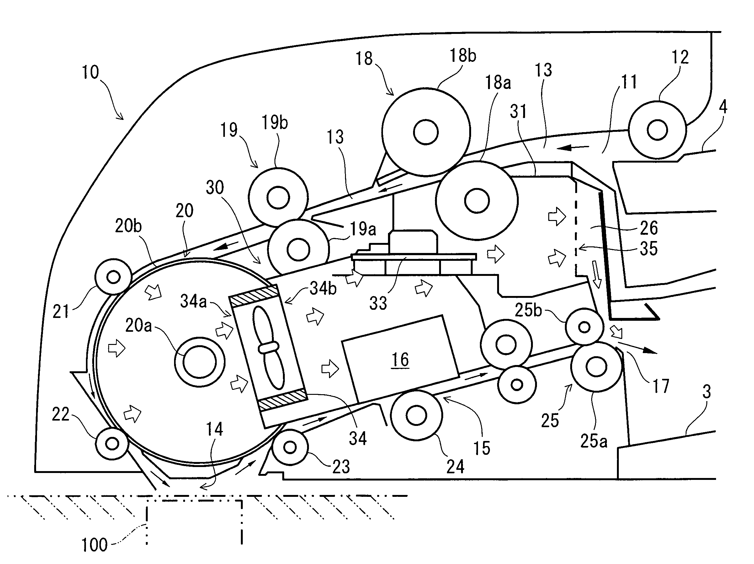 Document conveying apparatus