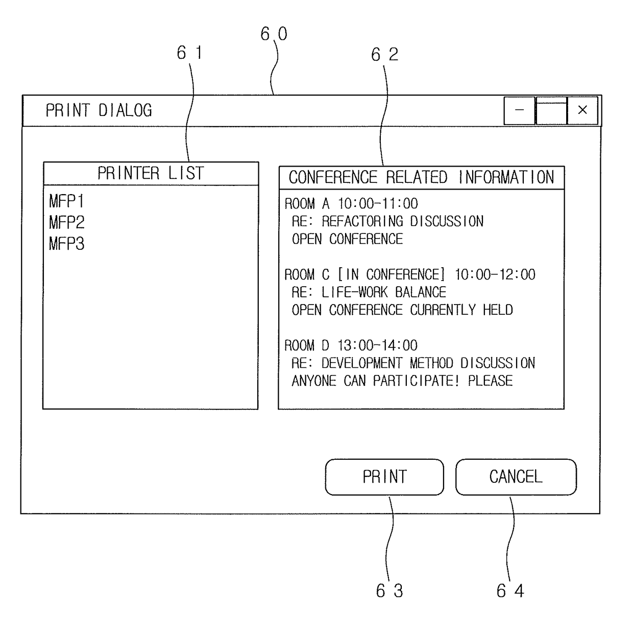 Non-transitory computer-readable recording medium and conference system