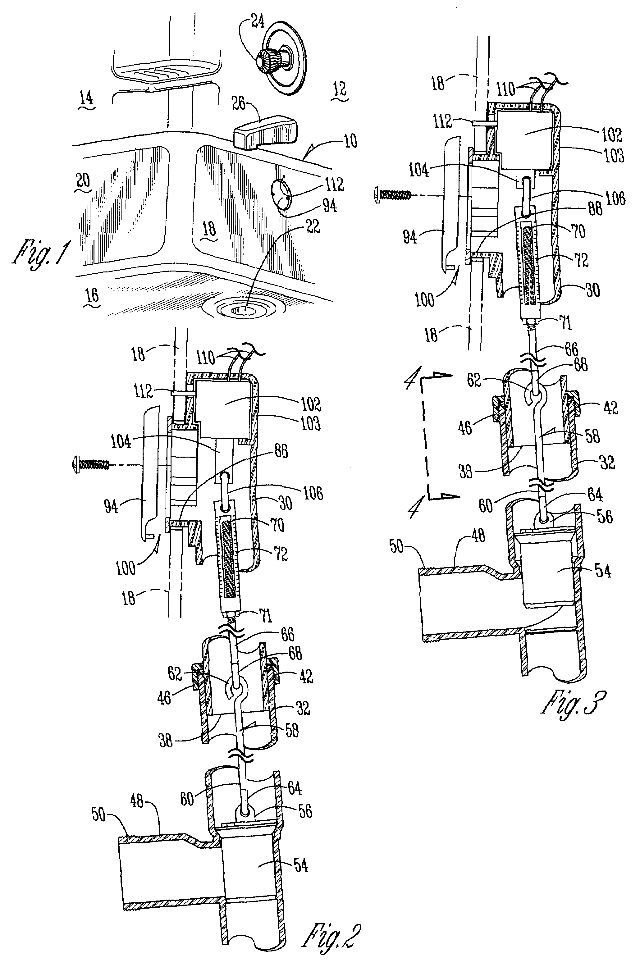 Control for a bathtub waste water drain