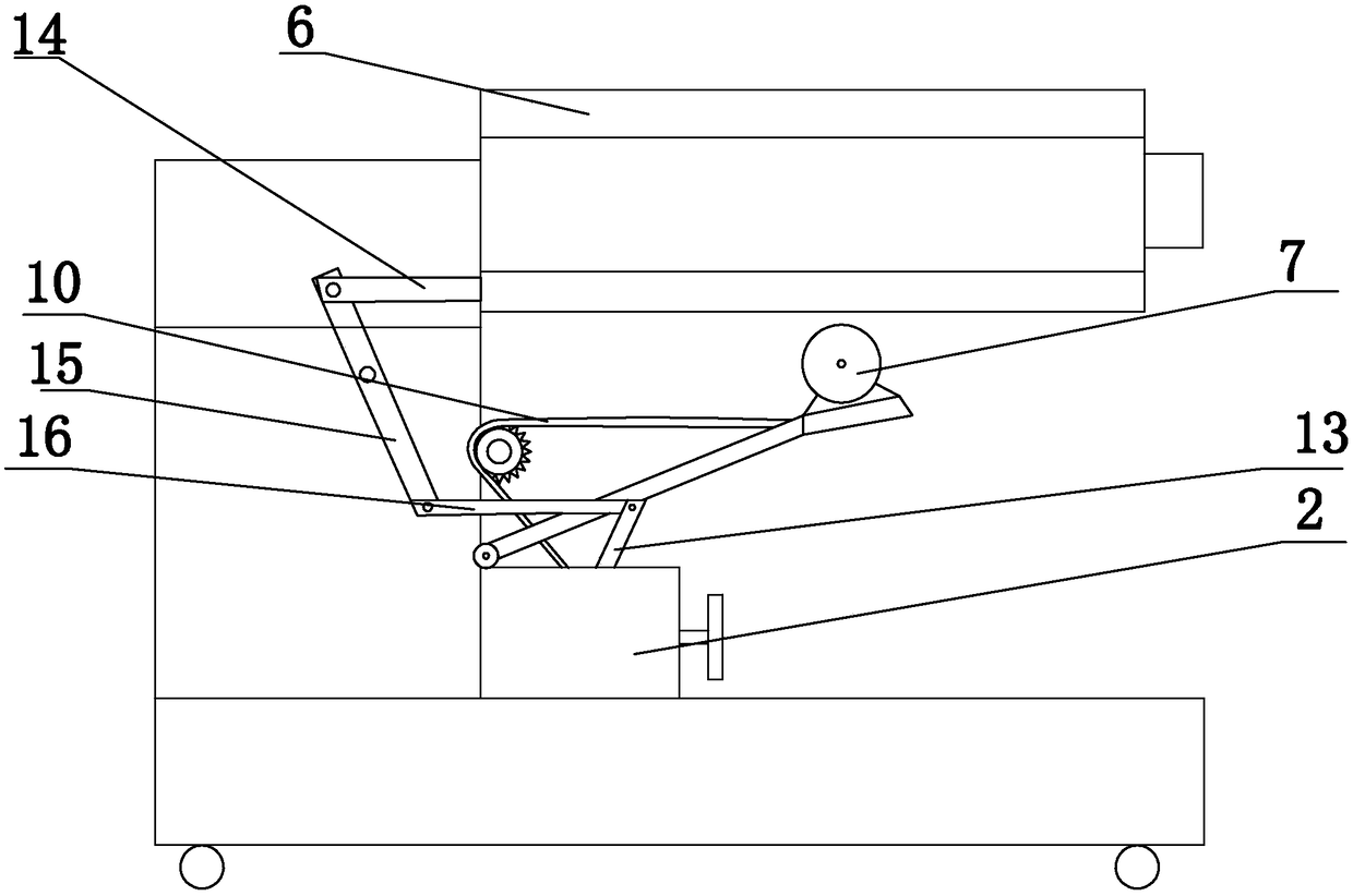 Diameter-adjustable shaping drum suite