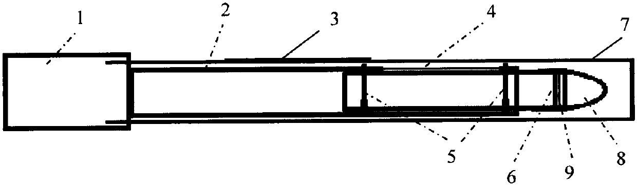 Disposable vaginal pH detection tube