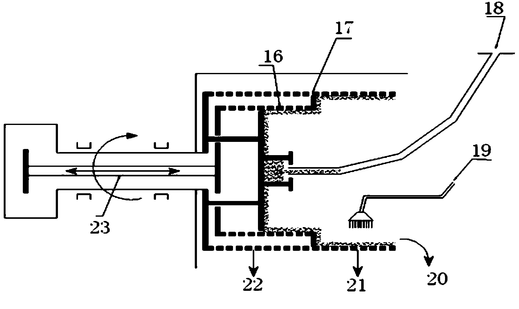 Fully-automatic production line type potassium nitrate recovering process