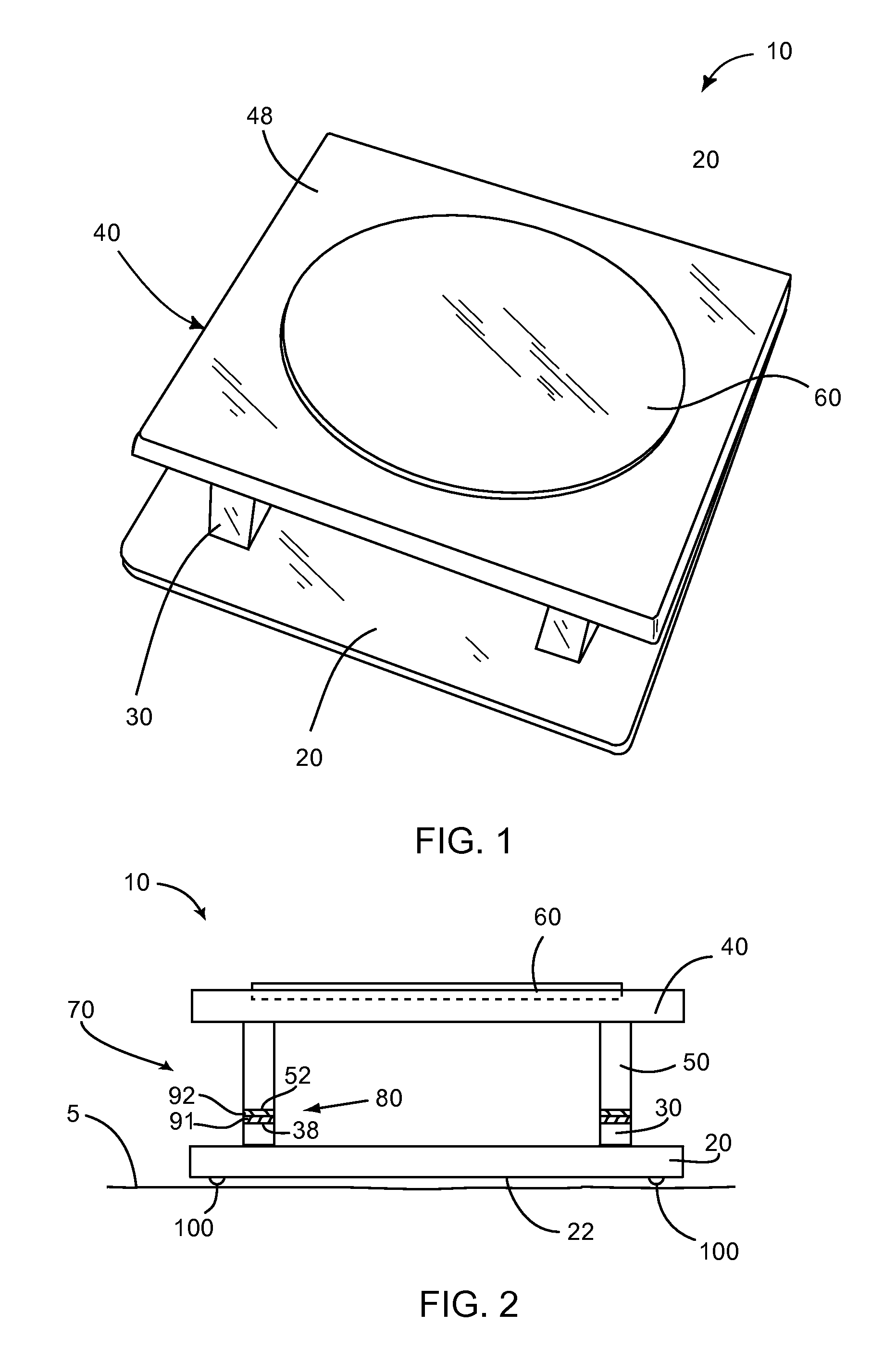 Reversable drum practice pads