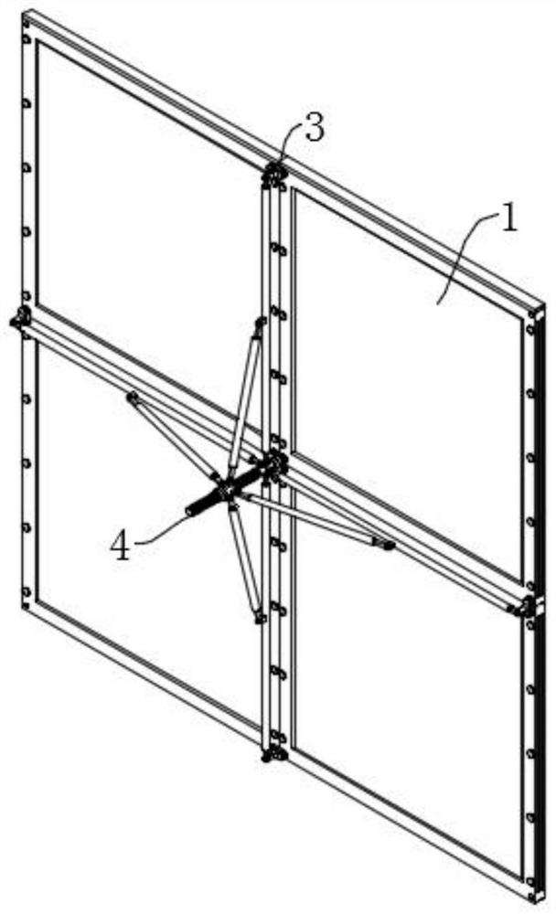 A highly airtight curtain wall structure