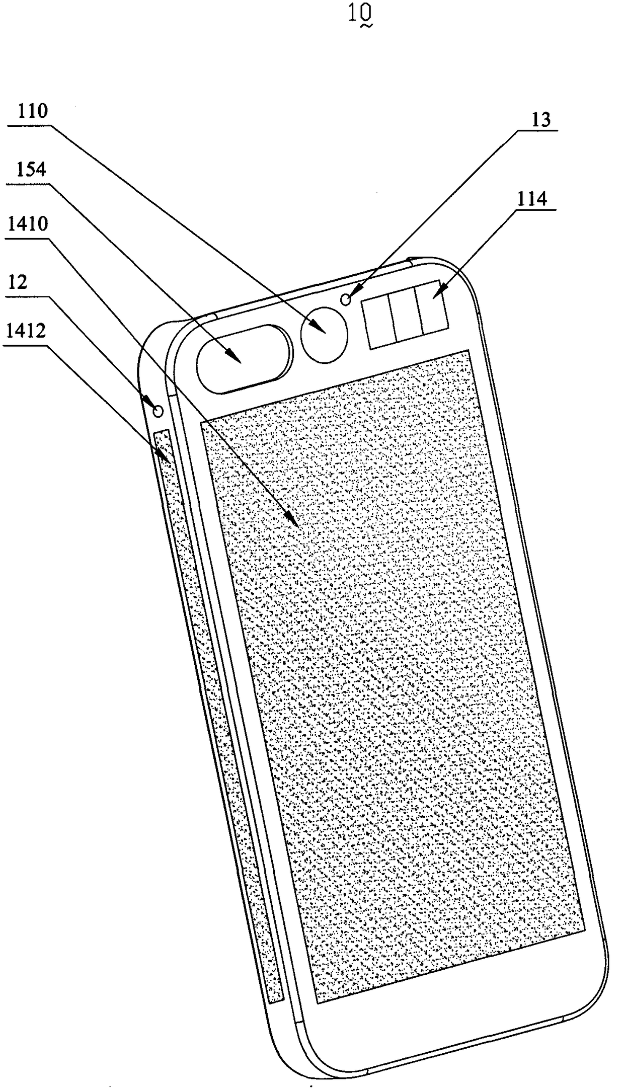 Method for touch operation of electronic product, mobile phone protective case and mobile phone