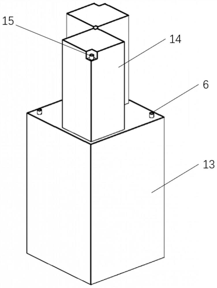 Hoop type steel reinforced concrete beam column dry type joint structure