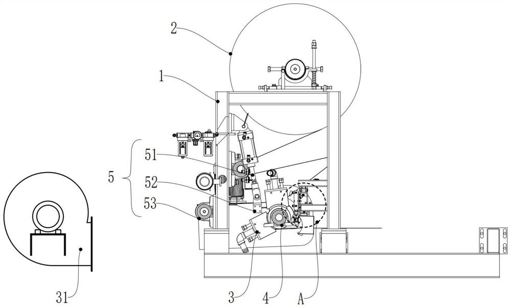 Film covering equipment