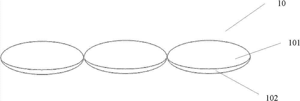 Double-sided microlens array and manufacturing method thereof