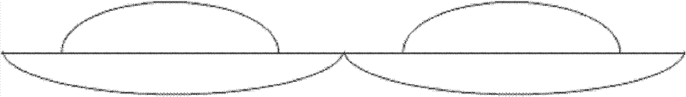 Double-sided microlens array and manufacturing method thereof