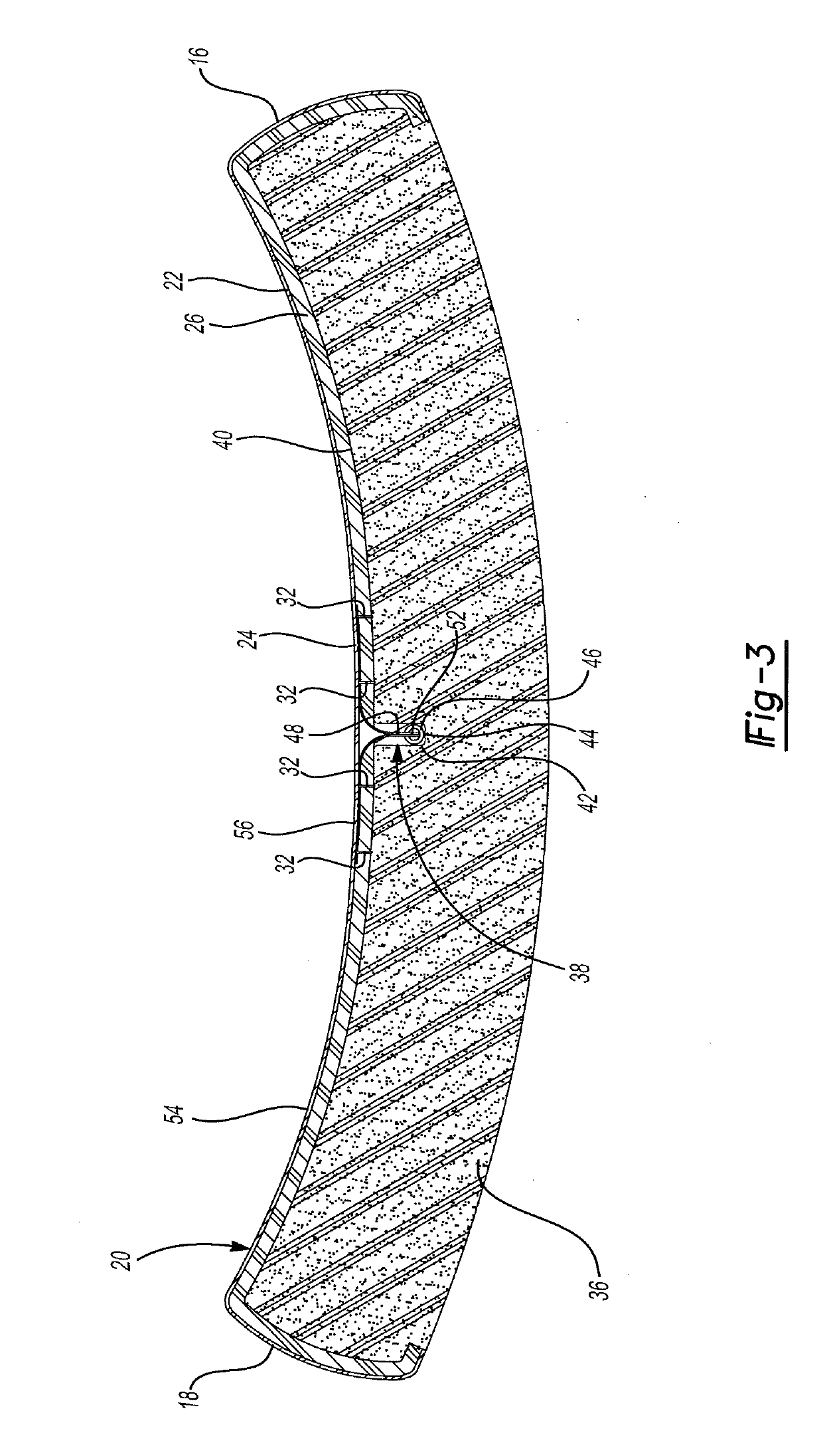 Cover panel for vehicle seat with invisible tie-down