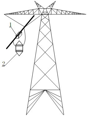 Micro-power energy taking device, system and method based on direct-current corona ion current