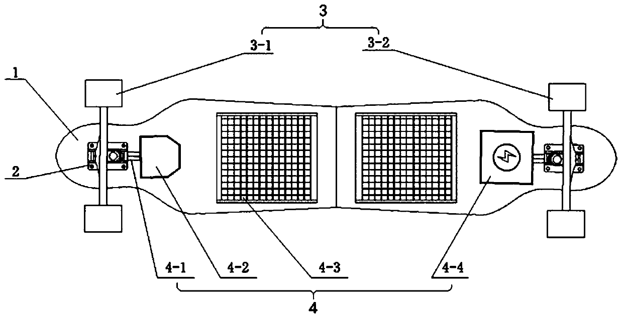 Piezoelectric Energy Recovery Electric Skateboard