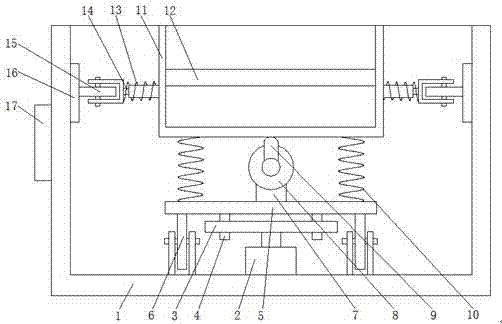 Efficient peanut kernel screening machine