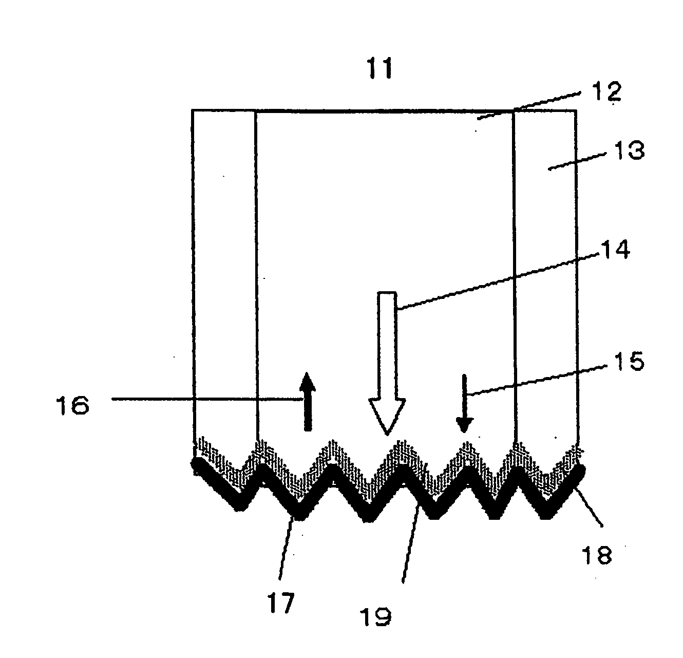 Light amplification element, light amplification apparatus and light amplification system