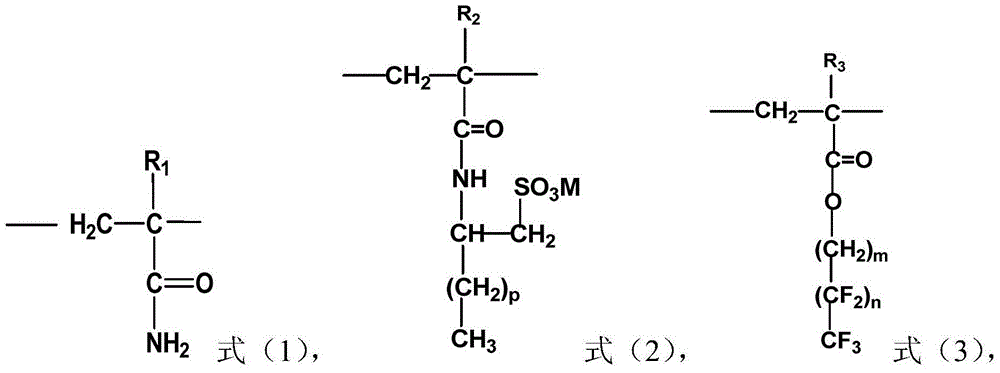 Acrylamide copolymer, and preparation method and application thereof