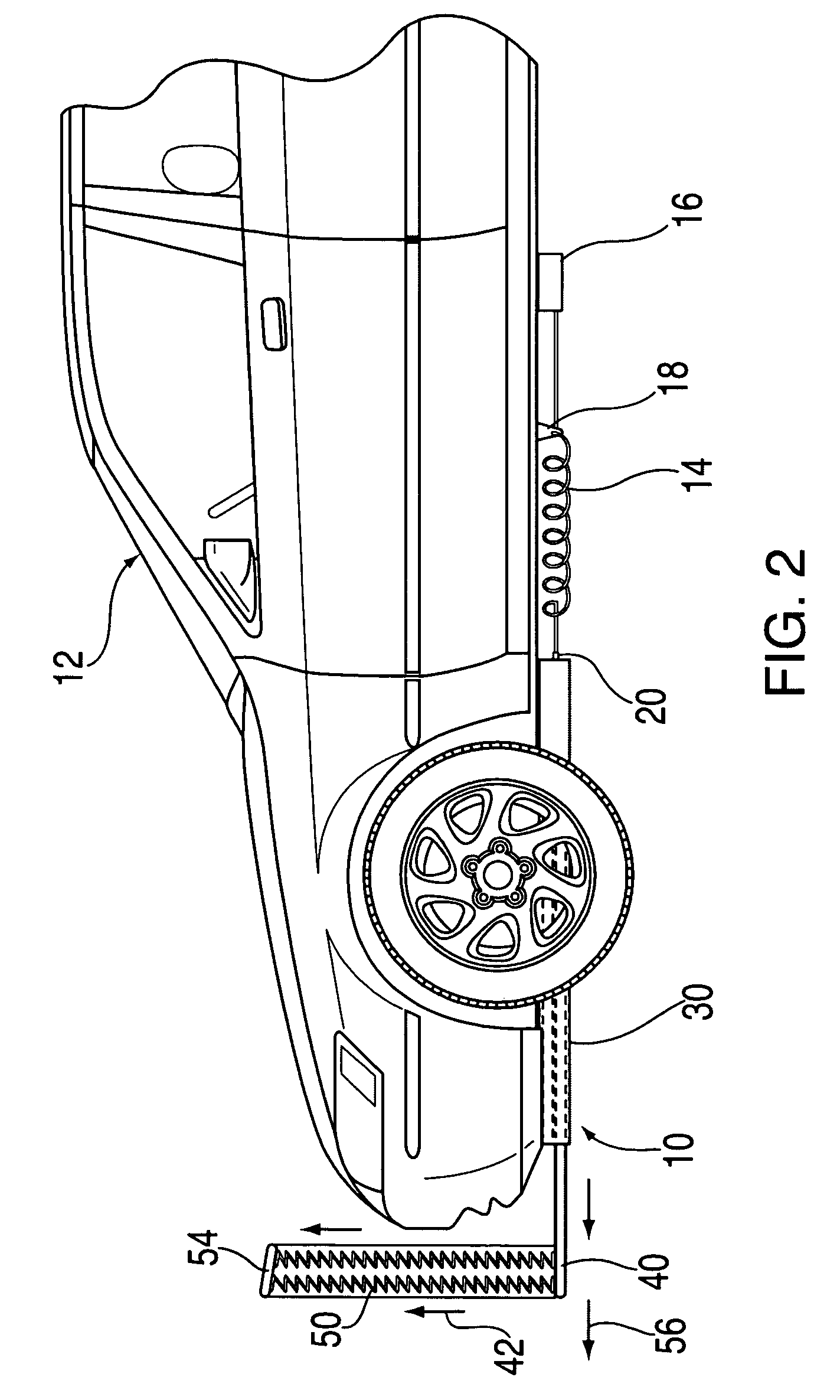 Pedestrian vehicle collision safety system