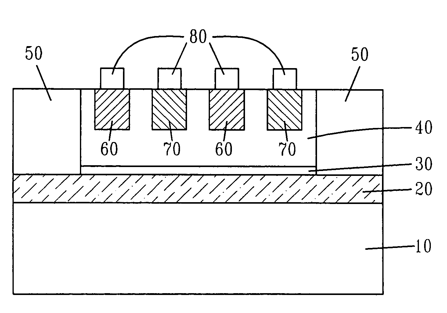 Structure for and method of fabricating a high-speed CMOS-compatible Ge-on-insulator photodetector