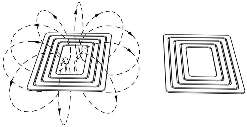 Magnetic resonance wireless charging system for prolonging transverse coupling distance of transmitting and receiving antenna