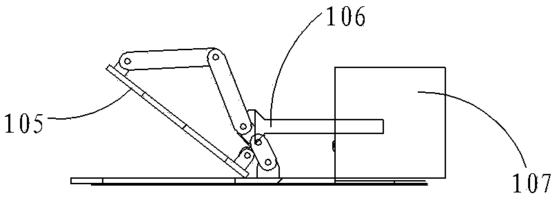 Automatic dust cleaning and placing type dust collector