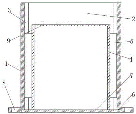 Bus-mounted hard disk video recorder installation bracket