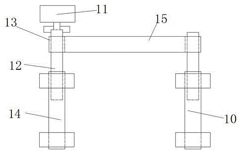 Bus-mounted hard disk video recorder installation bracket